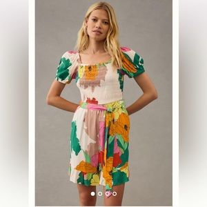 FREE bag with purchase!! Anthropologie plenty by Tracy Reese romper.